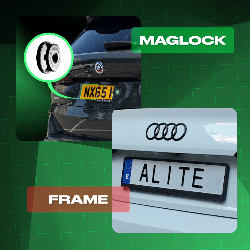 Magnetic License Plate vs Traditional Holders