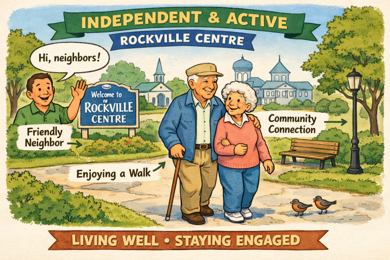 Aging Well in Rockville Centre: Tips for Maintaining Independence