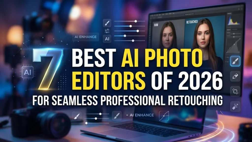 7 Best AI Photo Editors of 2026 for Seamless Professional Retouching