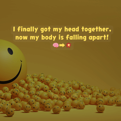 Hilarious jokes about getting old