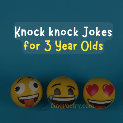 knock jokes for 3 year olds