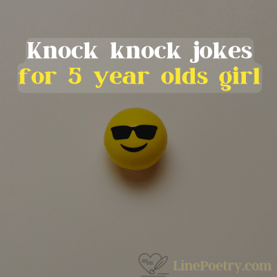 knock jokes for 5 year olds girl