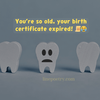 Your So Old Jokes for Adults