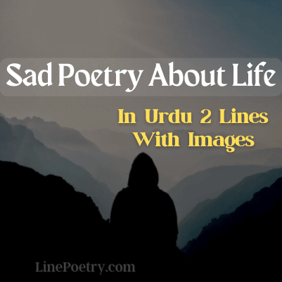 Sad Poetry 2 Lines About Life