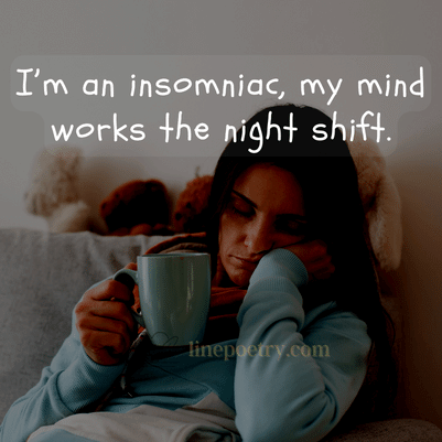 80+ I Can't Sleep Because Of You Quotes - Linepoetry