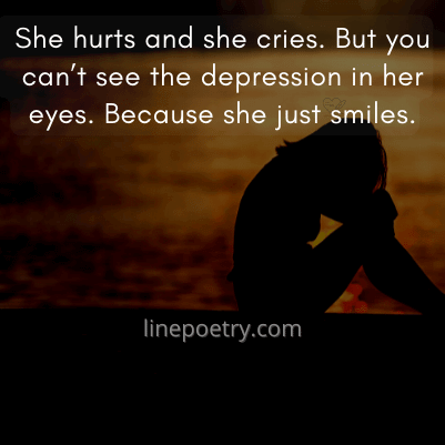 depression sad quotes & messages