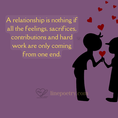 effort in relationship quotes