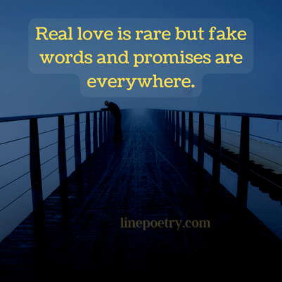 fake love quotes for him & her