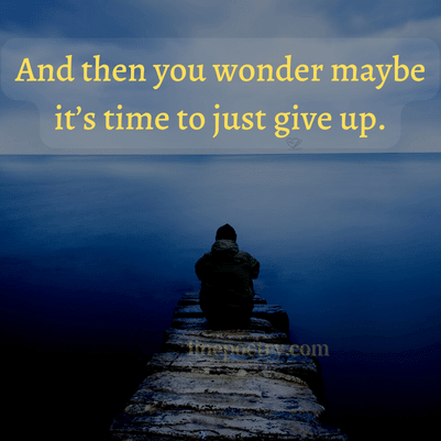 quotes about not giving up