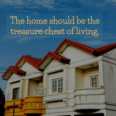 home quotes short