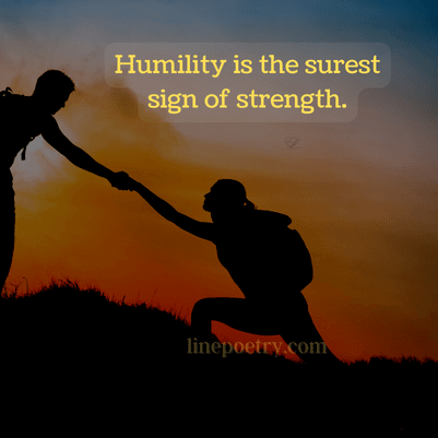 humble quotes about life
