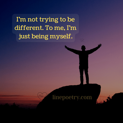 me myself and i quotes