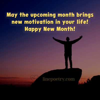 new month quotes for work & business