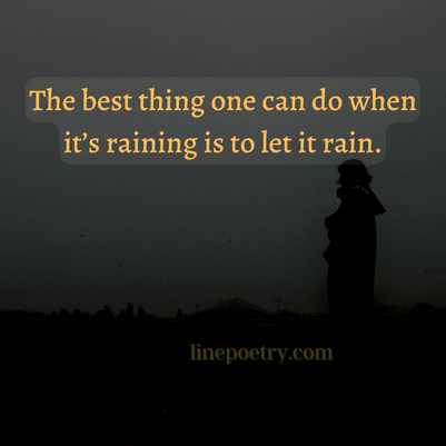 rainy day inspirational quotes