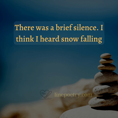 power of silence quotes