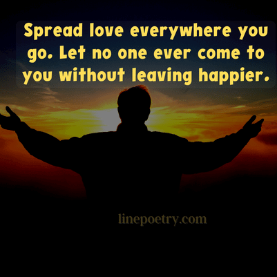 spread love quotes in english