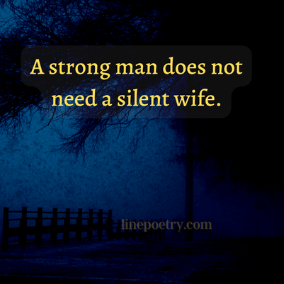 strong man quotes for husband