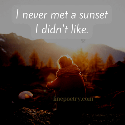 sunset quotes about life and death