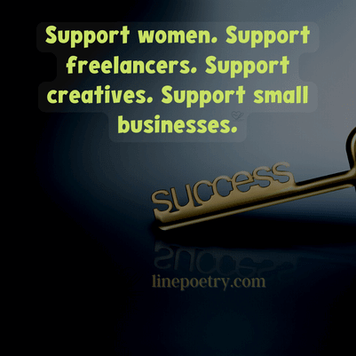 support small business quotes
