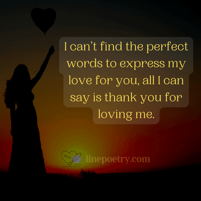 thank you for loving me quotes for love