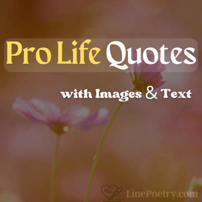 pro life quotes