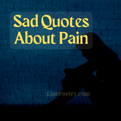 pain sad quotes