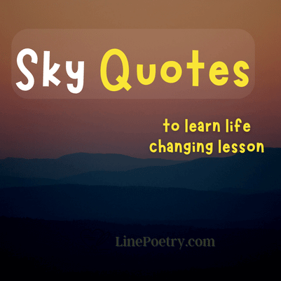 sky quotes