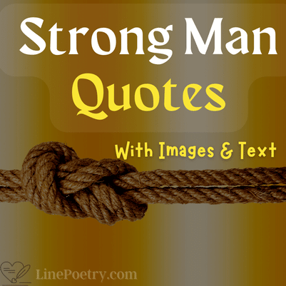 strong man quotes