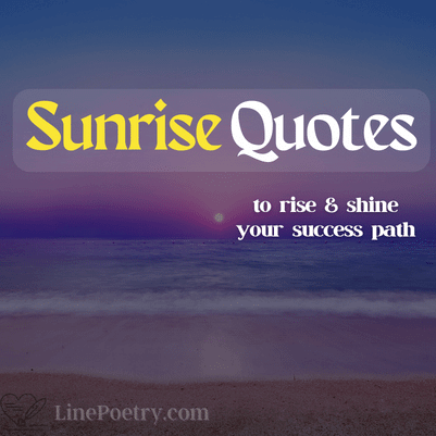 sunrise quotes