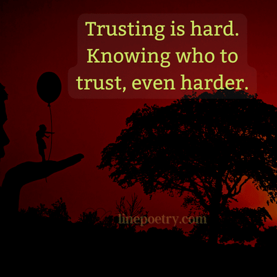 trust issues quotes relationship