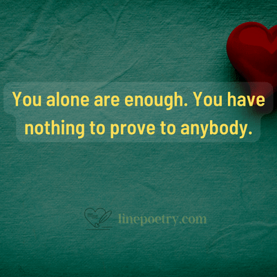 you are enough quotes for him & her
