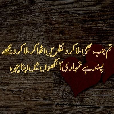 romantic poetry in urdu english
