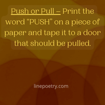 Push or Pull – Print the wor... best april fools pranks images, text