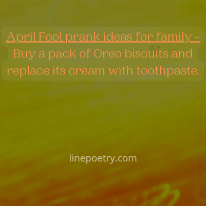 April Fool prank ideas for fam... best april fools pranks images, text