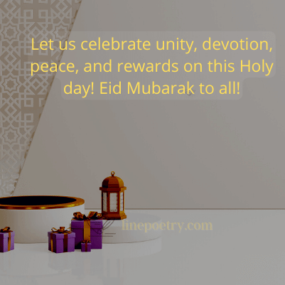 Let us celebrate unity, devoti... eid mubarak wishes for friends, Colleagues