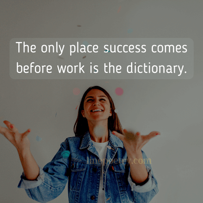 The only place success comes�... happy labor day quotes and images
