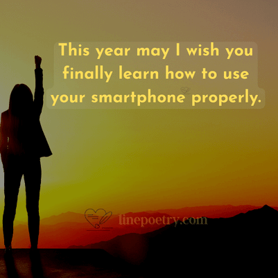 This year may I wish you final... new year wishes for friends and family