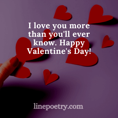 I love you more than🌹🌹 y... quotes and happy valentine's day english
