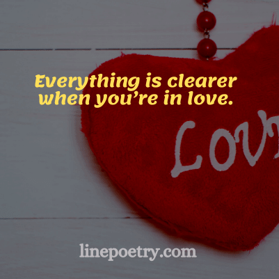 Everything is clearer🥀🥀 ... quotes for valentine's day, happy valentine's day
