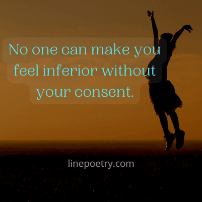 No one can make you feel🤩�... women's day quotes 2022 in english