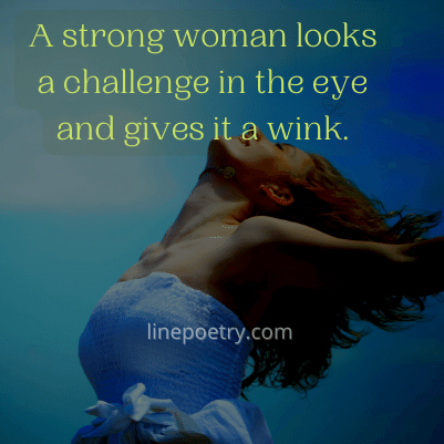 A strong woman looks a 🎯�... women's day quotes 2022 in english