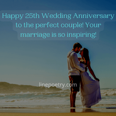200+ Sweet 25th Wedding Anniversary Wishes & Messages