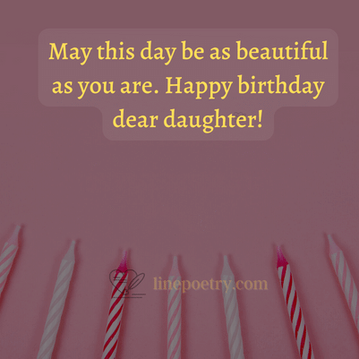 blessing birthday wishes for my daughter