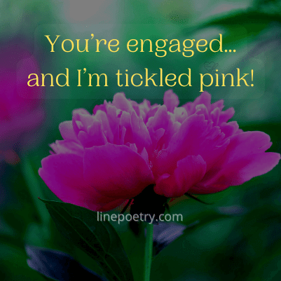congratulations on your engagement with images