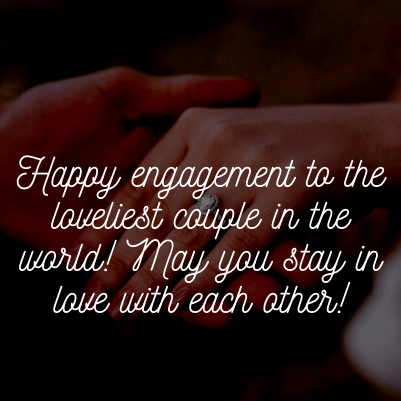 best engagement wishes images