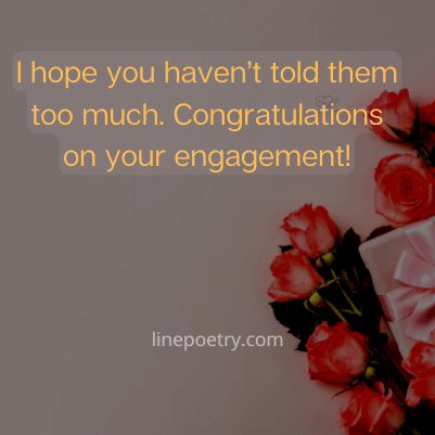 funny engagement wishes images