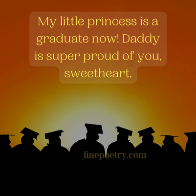 graduation message to daughter