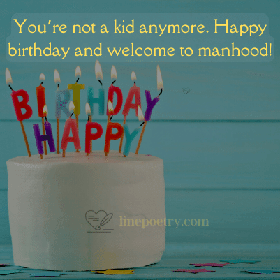 140+ Happy 18th Birthday Wishes & Messages - Linepoetry