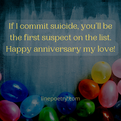 200+ Funny Happy Anniversary Wishes For Friends - Linepoetry