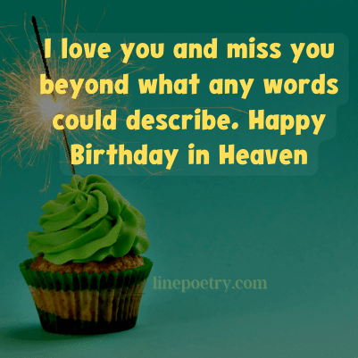 happy birthday in heaven images